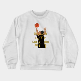 Dearica Hamby playing basketball Crewneck Sweatshirt